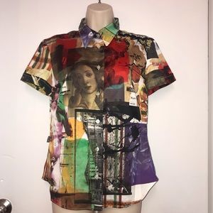 Vintage Moschino Short Sleeve Button Down